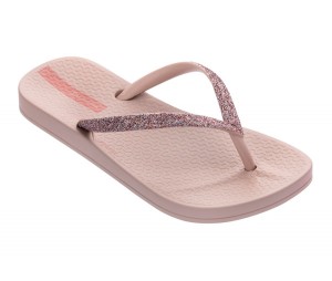 Ipanema Ana Sparkle Dječje Japanke Svijetlo Roze | 4105WYSME