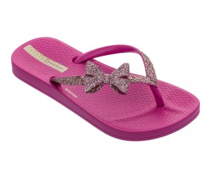 Ipanema Ana Sparkle Dječje Japanke Tamno Roze | 1946VSPGZ