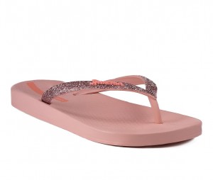 Ipanema Ana Sparkle Ženske Japanke Roze Roze | 2931OAGYC