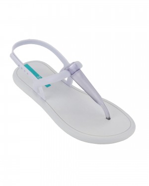 Ipanema Glossy Sandal Ženske Sandale Bijele | 1602SIQNA