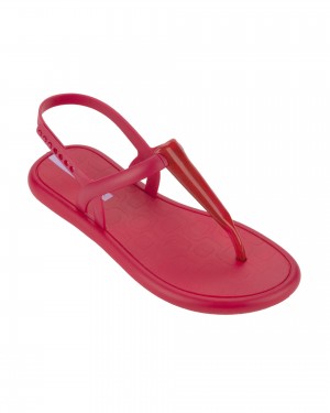 Ipanema Glossy Sandal Ženske Sandale Crvene Crvene | 1479BGIXR