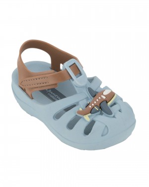 Ipanema Summer Baby Sandale Svijetlo Plave Smeđe | 0689JWRSZ