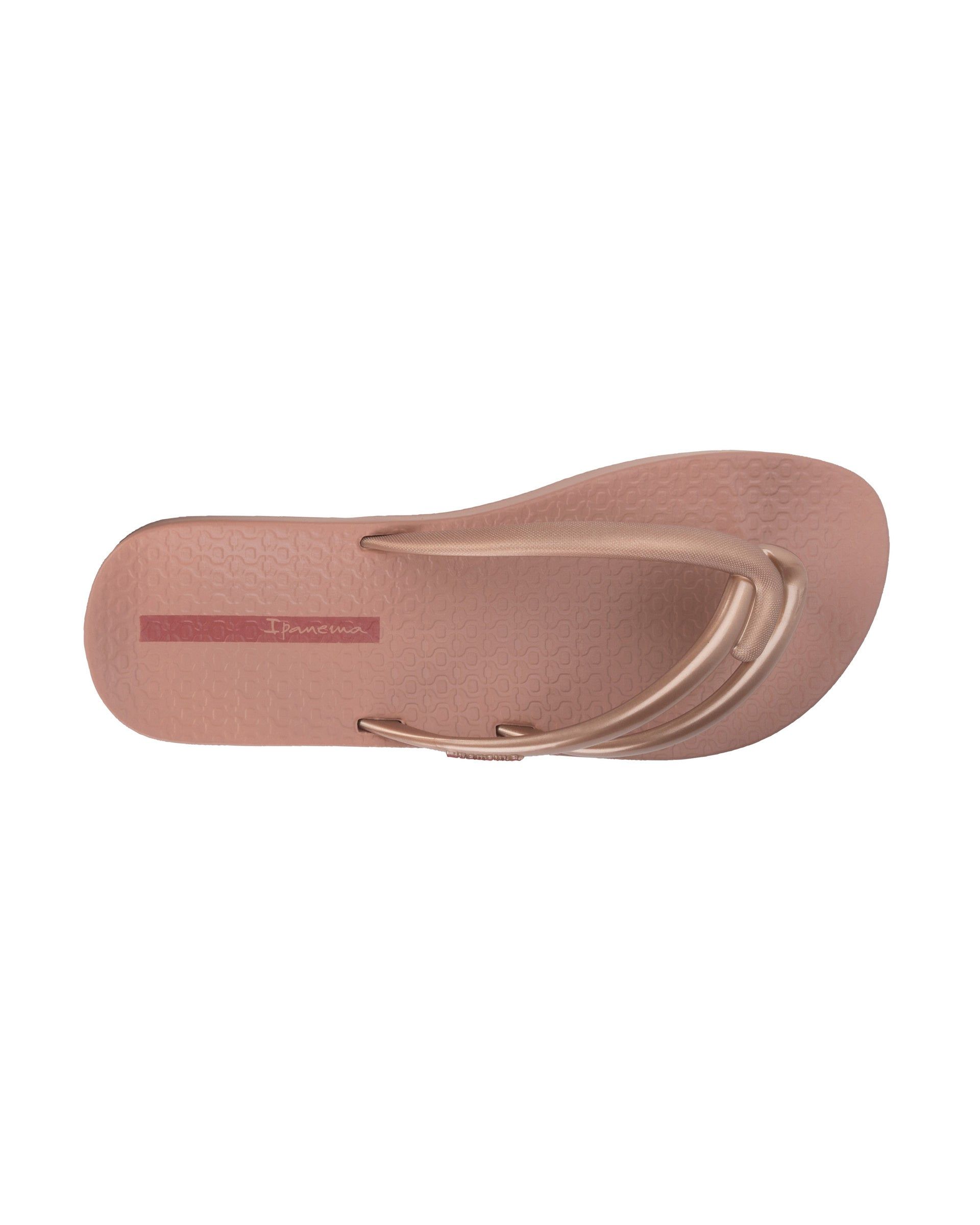 Ipanema Comfy Ženske Japanke Roze Metalne Roze | 3567HKYFG