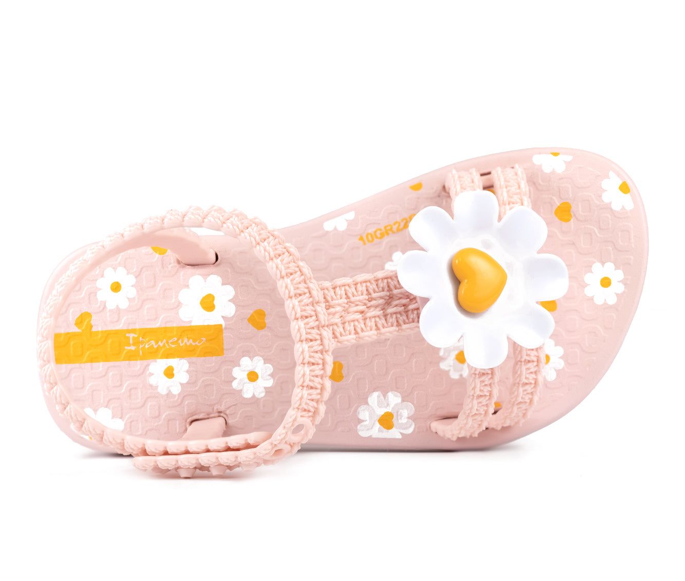 Ipanema Daisy Baby Sandale Roze Roze Žute | 1905QJOXL