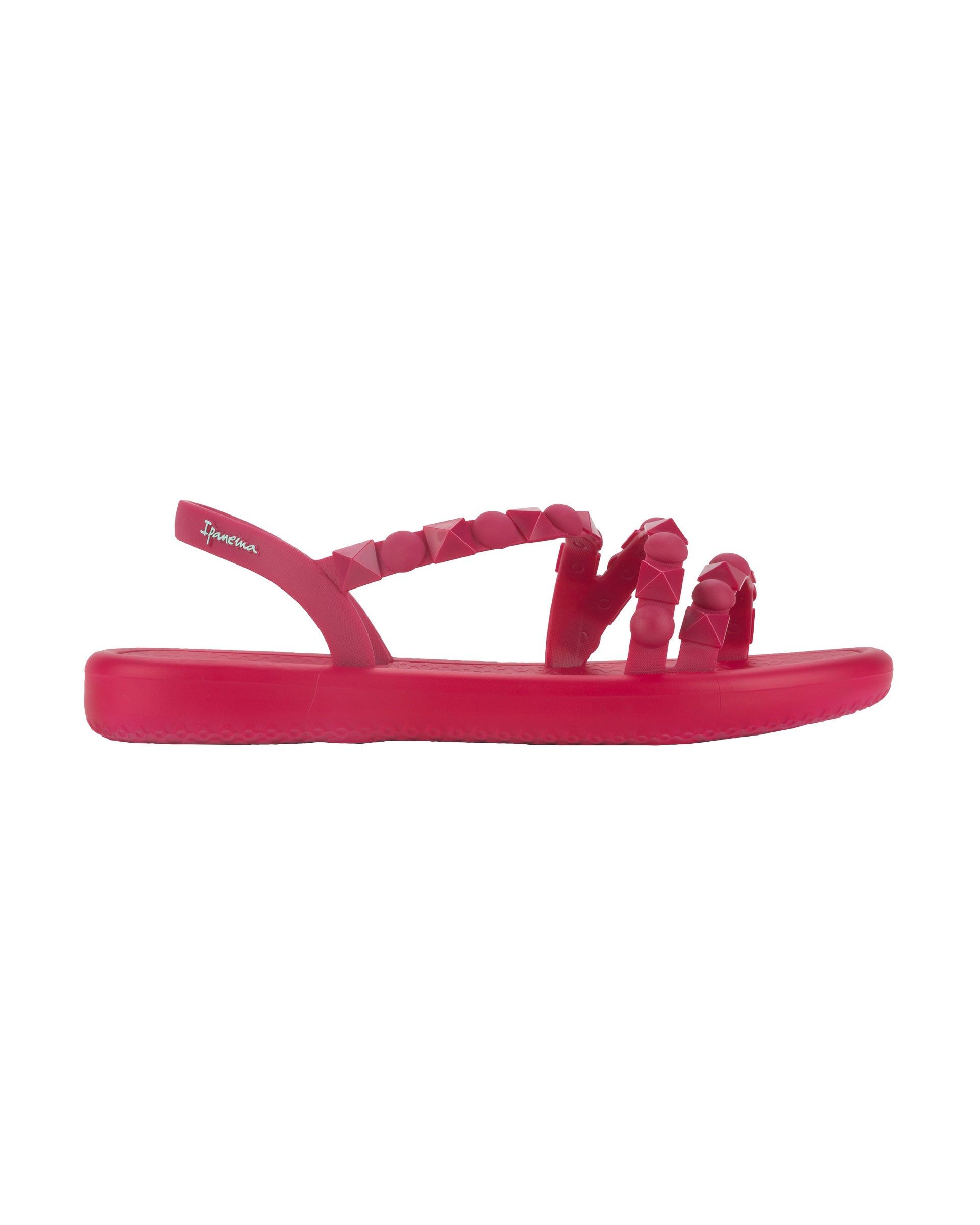 Ipanema Meu Sol Flatform Ženske Sandale Tamno Roze | 6132JBMND