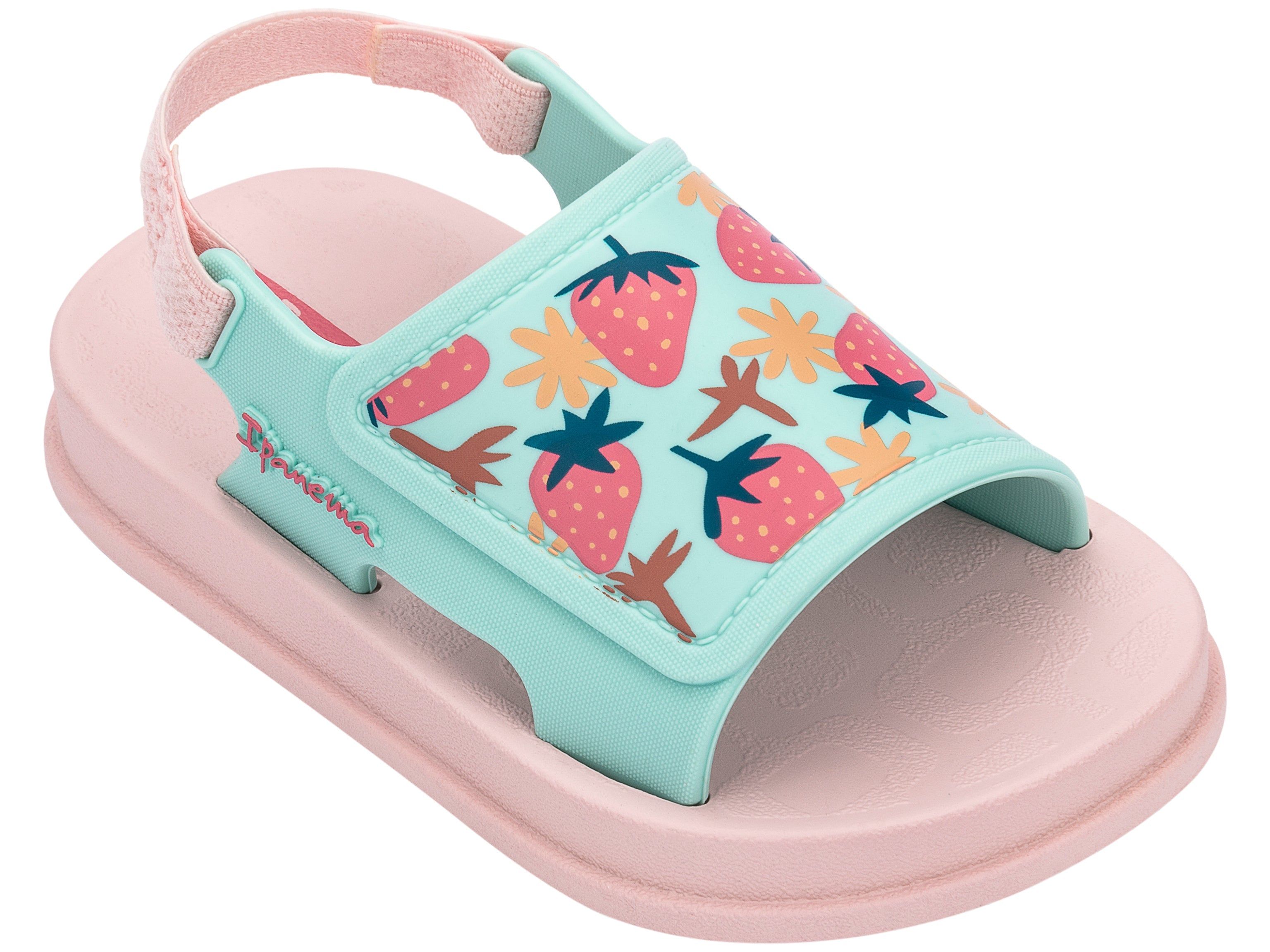 Ipanema Soft Baby Sandale Roze Zelene | 0496EWIKD