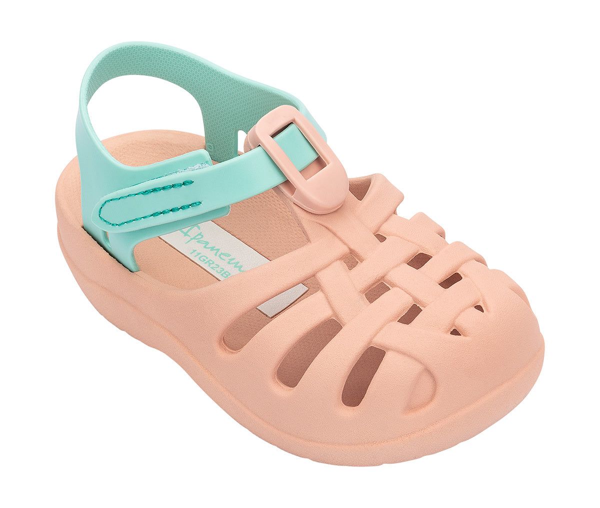 Ipanema Summer Baby Sandale Svijetlo Roze Zelene | 3862IXSRG